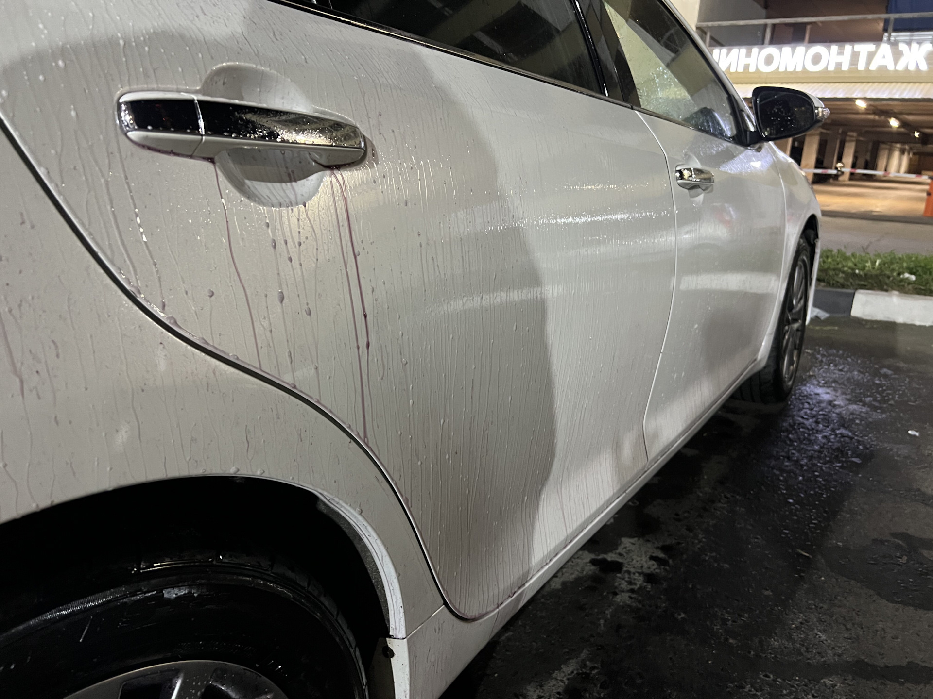 Рыжики на кузове pt.2 — Toyota Camry (XV50), 3,5 л, 2017 года ...