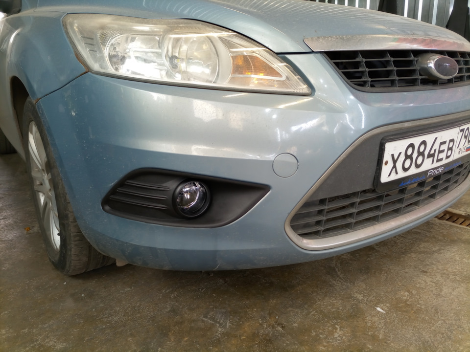 Туманки ч.2 — Ford Focus Hatchback II, 1,6 л, 2008 года | своими руками ...