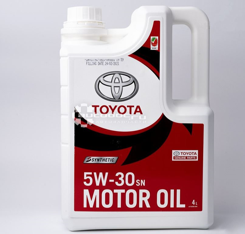 Купить Масло Toyota Genuine Motor Oil