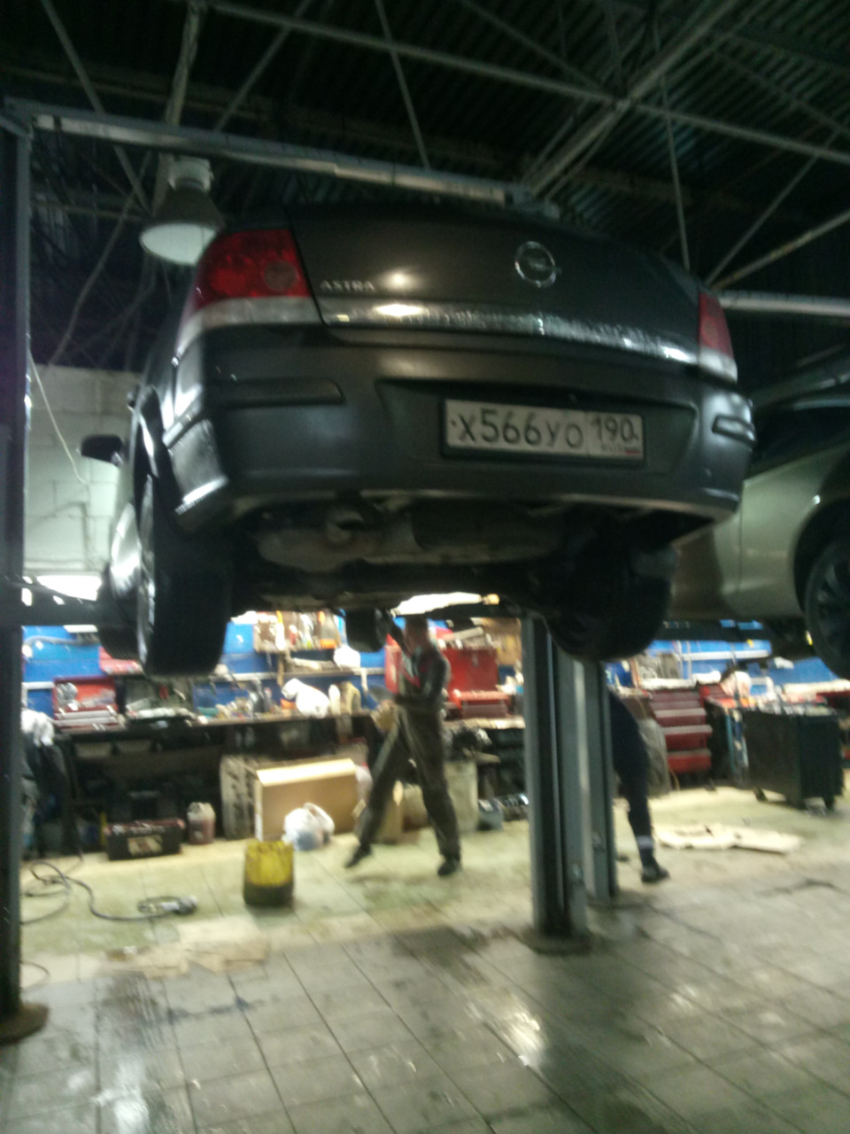 опель подвеска + прокладка масляного насоса — Opel Astra H, 1,8 л, 2012 ...