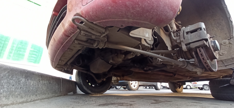 Замена защиты двигателя с родной 1118 на 2190 — Lada Калина Универсал ...