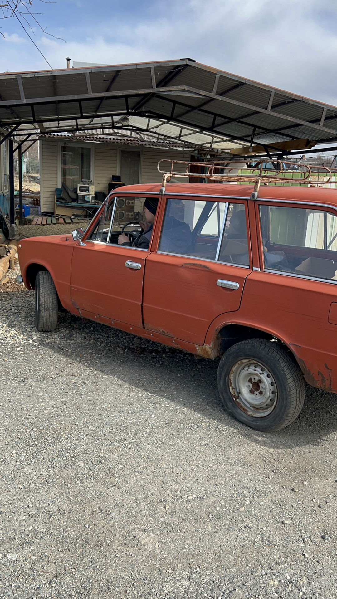 Перегнал жучку под крышу — Lada 2102, 1,2 л, 1978 года | просто так | DRIVE2