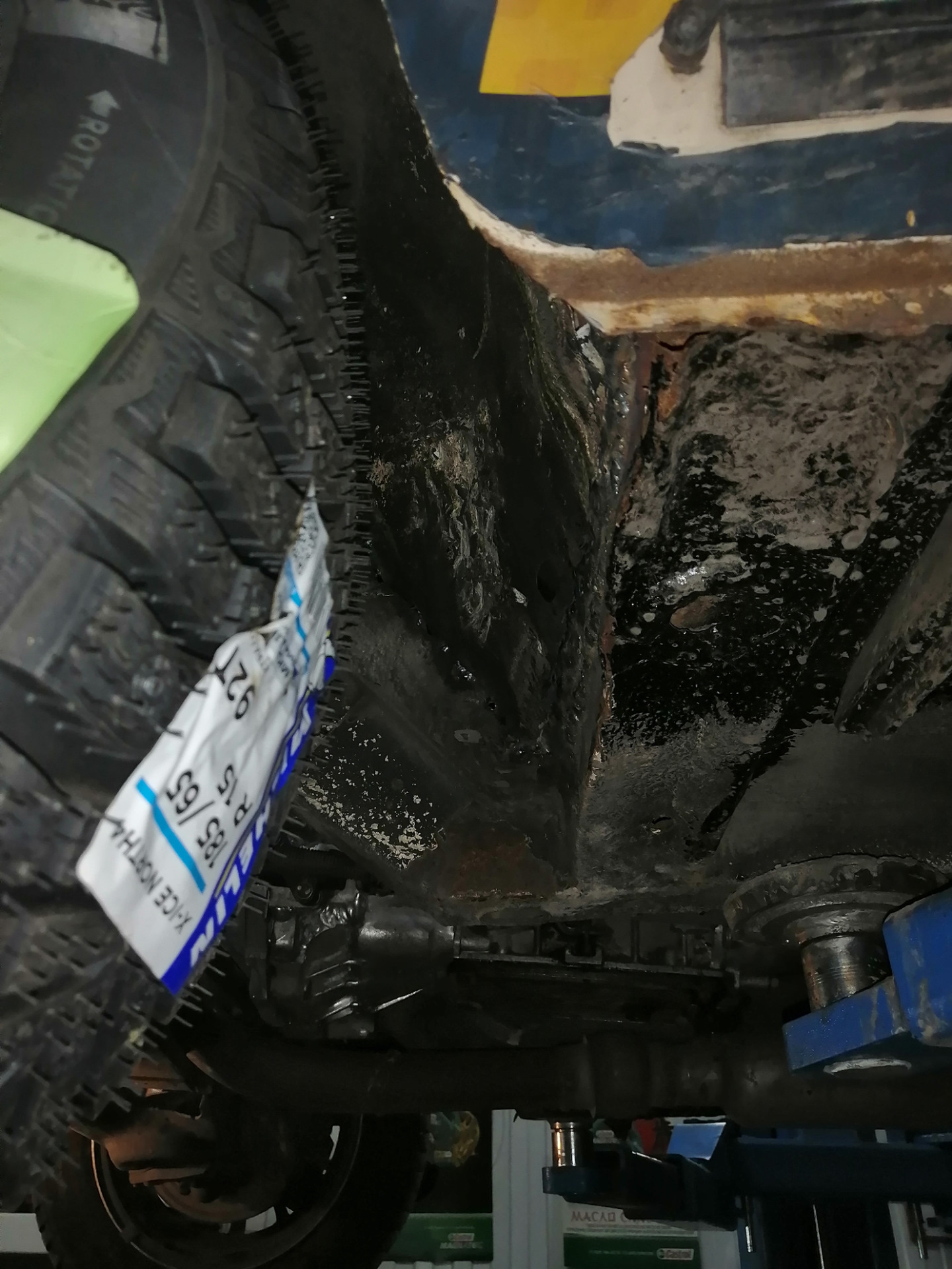 Подготовка кузова под MISHELIN R15 — Lada 21043, 1,7 л, 1997 года ...