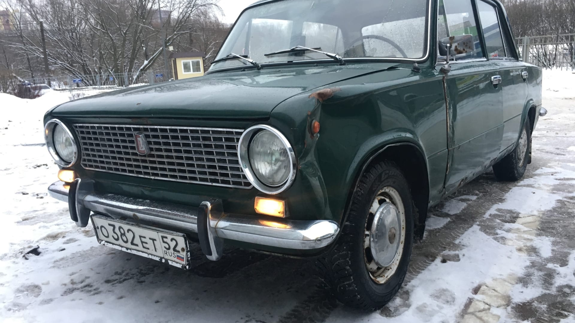 Lada 2101 1.2 бензиновый 1976 | Зелёный 307, 1976, 1200 на DRIVE2