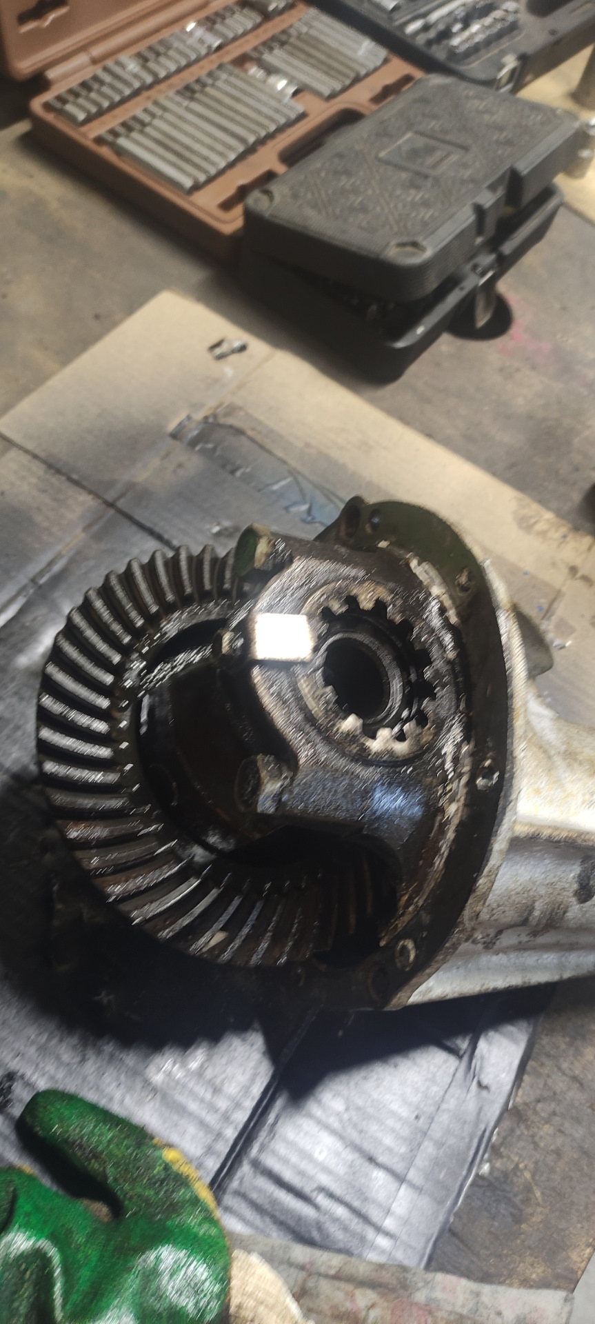 Блокировка дифференциала HardBlock+жига мост. — Москвич 2140, 1,5 л ...