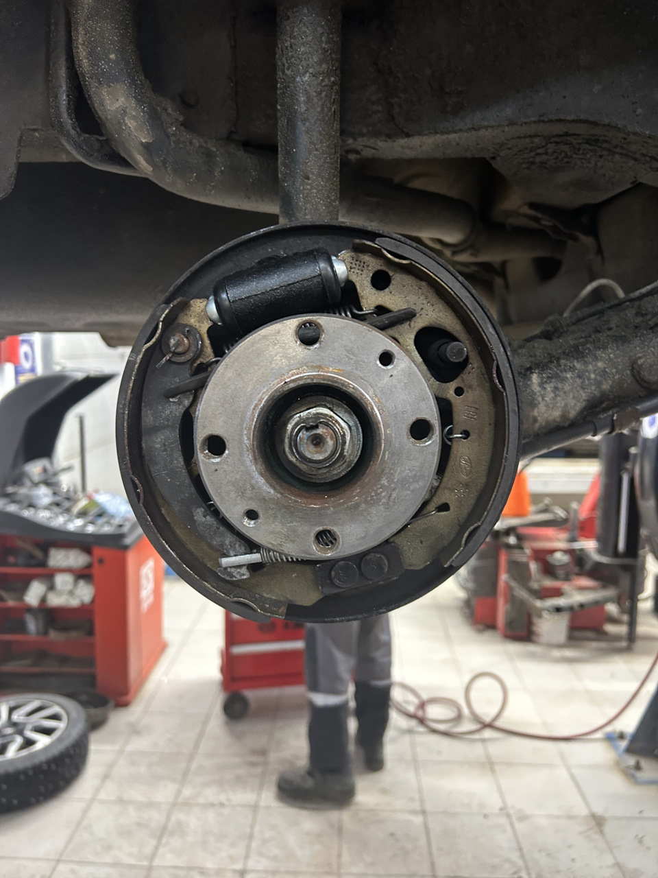 Эпопея задних тормозов Ч1 — Lada Гранта (2G) FL, 1,6 л, 2019 года ...