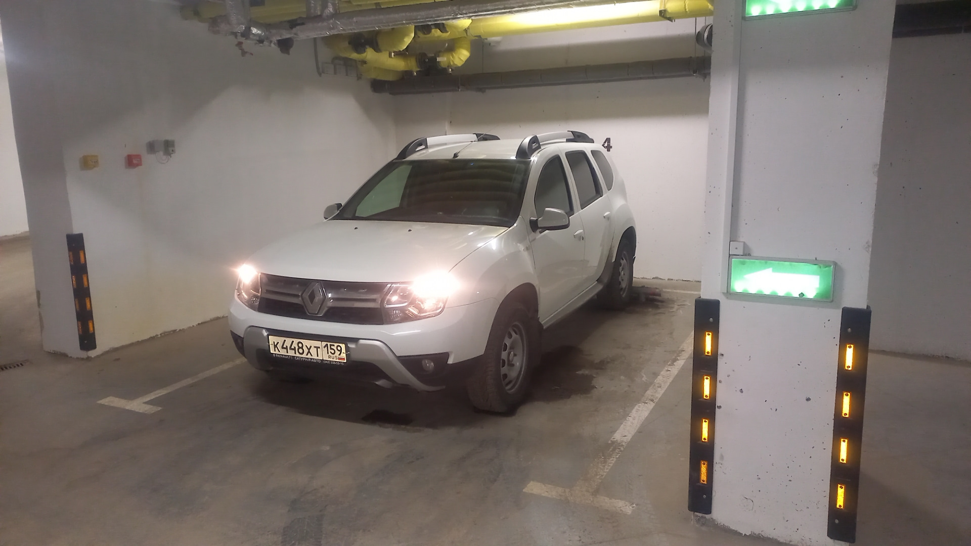 Паркинг — Renault Duster (1G), 1,5 л, 2017 года | наблюдение | DRIVE2