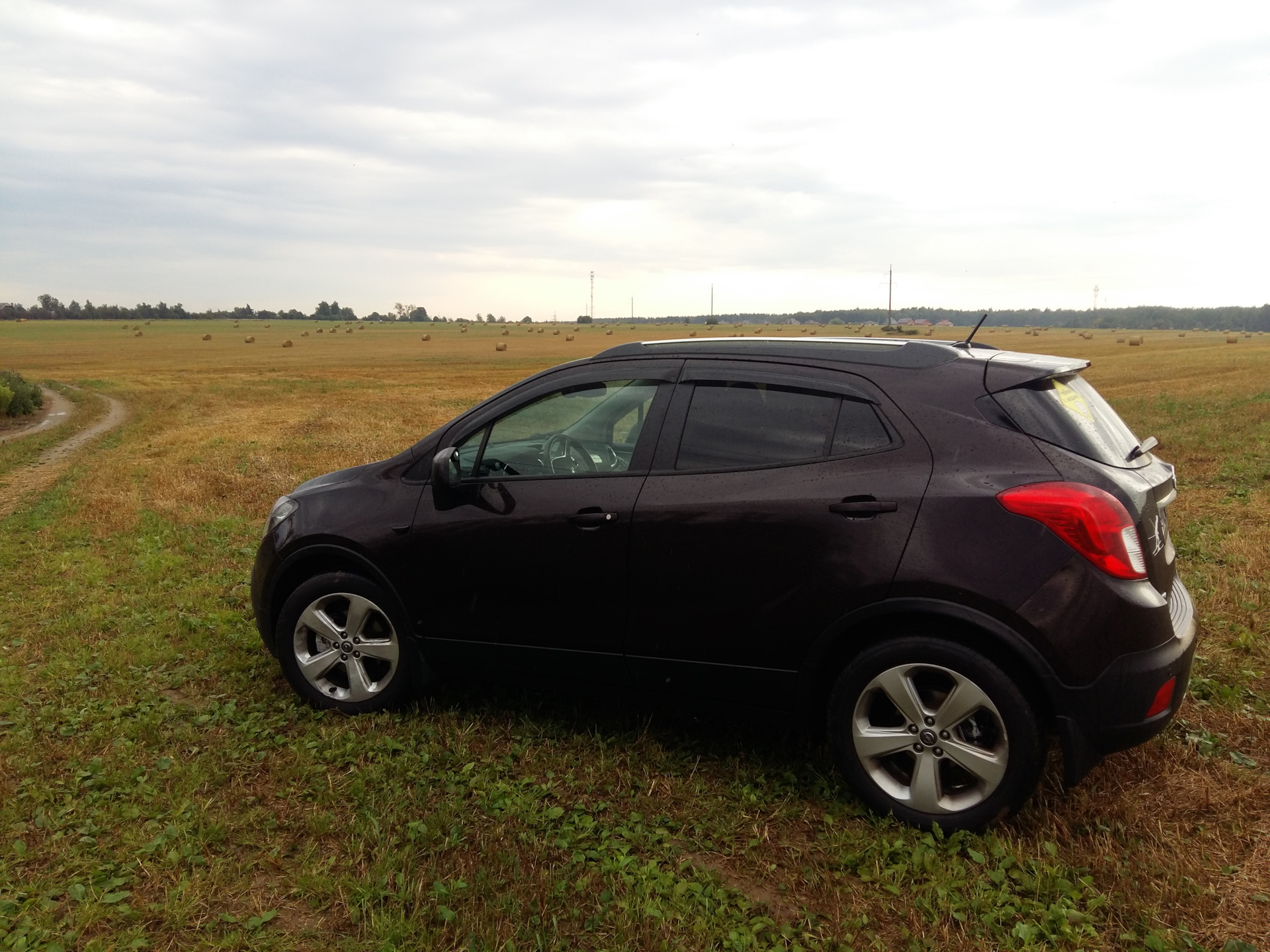 Дефлекторы окон — Opel Mokka, 1,8 л, 2014 года | аксессуары | DRIVE2