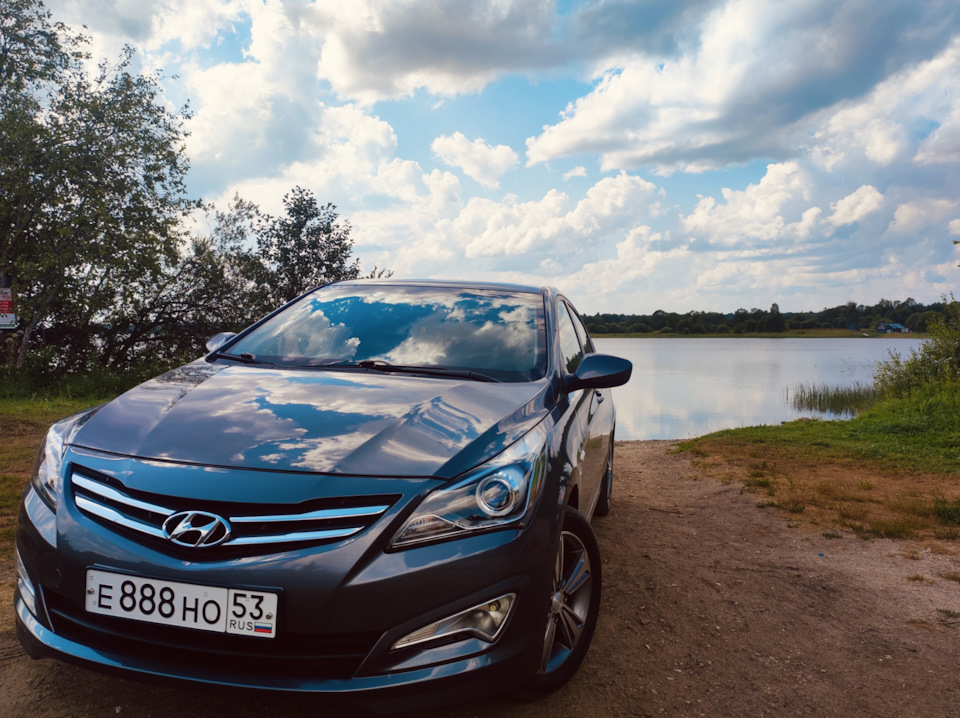 Photo from the logbook Hyundai Solaris (1G)