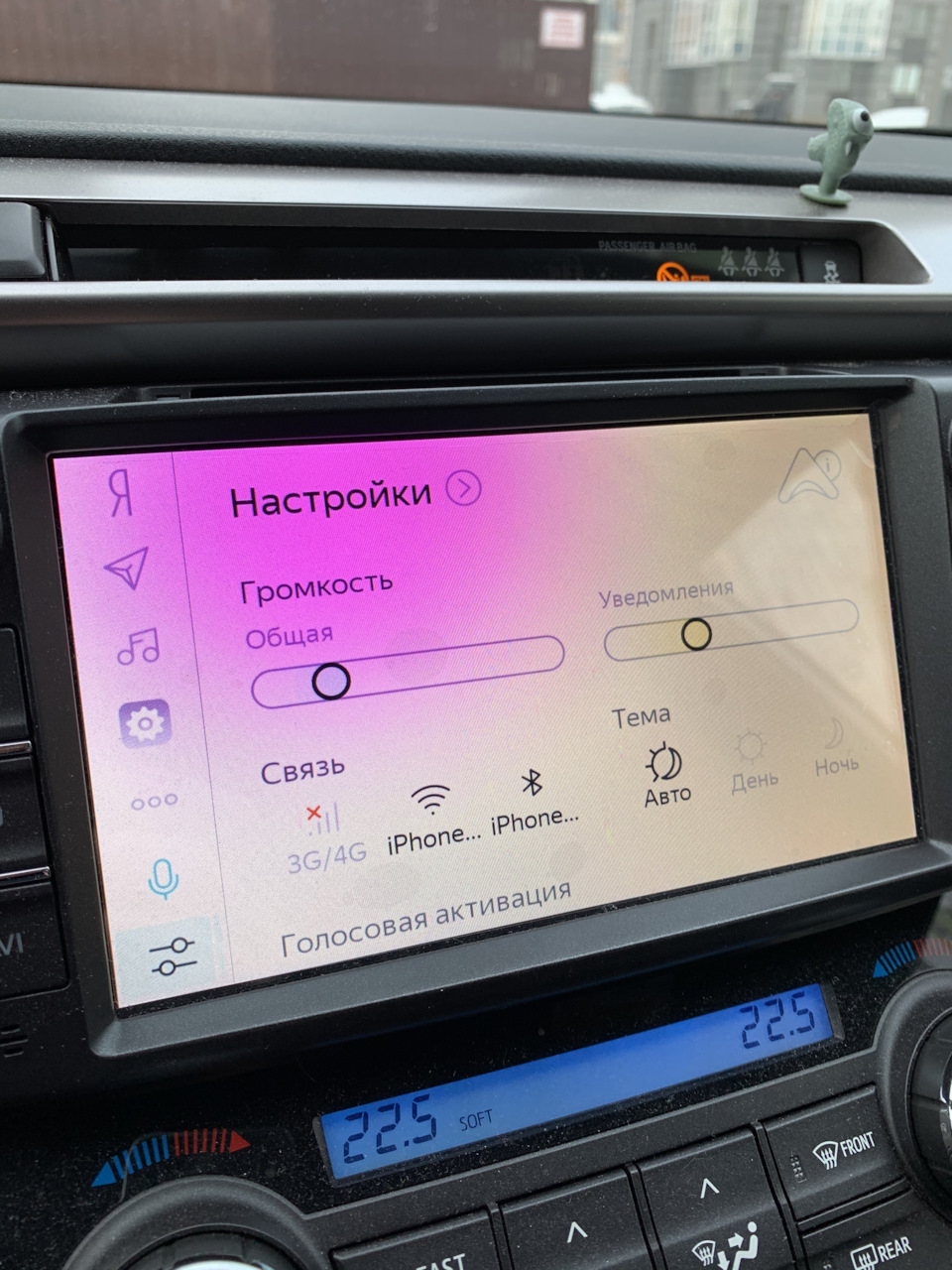 Интернет, ЯА, IPhone, YOTA — Toyota RAV4 (IV), 2,5 л, 2019 года | другое |  DRIVE2