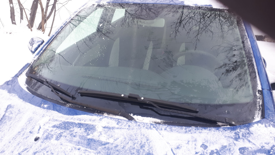 Пришла зима, пора менять дворники. — Lada Vesta SW Cross, 1,6 л, 2021 ...