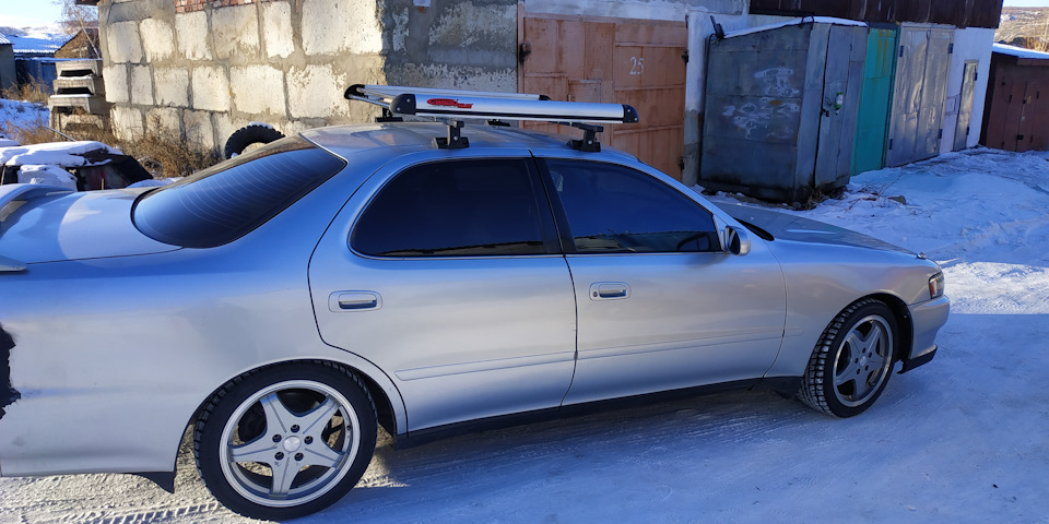 Дополнение к багажнику на крыше — Toyota Cresta (90), 2,5 л, 1995 года ...