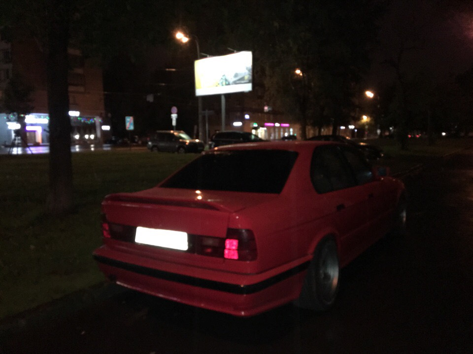 перекрас машины ч4 финал — BMW 5 series (E34), 4 л., 1988 года ...