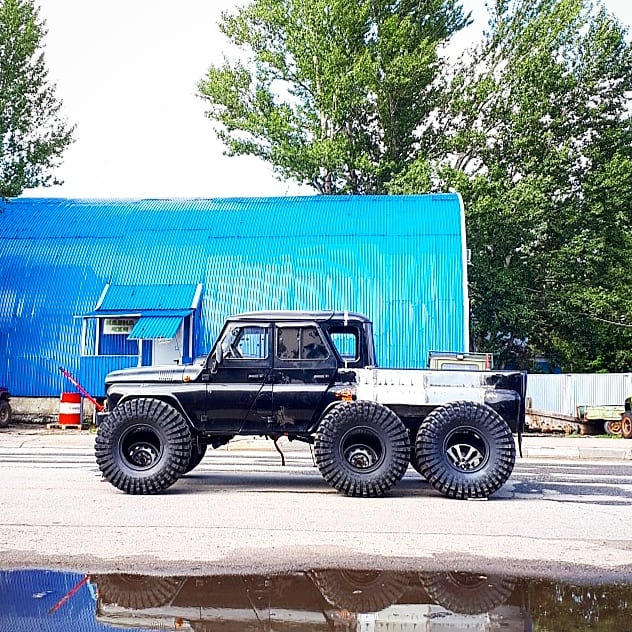 Самый большой уаз 6x6