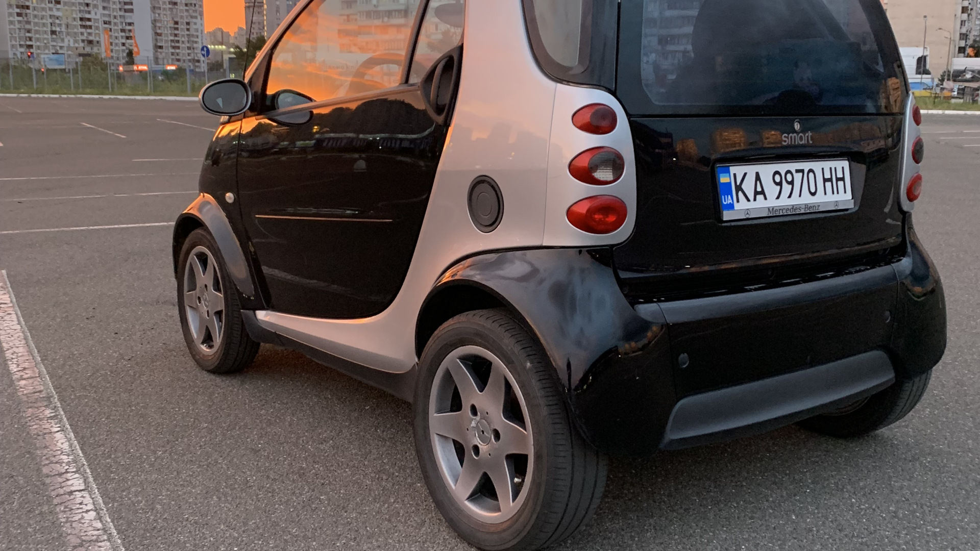 Smart fortwo (1G) 0.7 бензиновый 2003 | Шершень 🐝 450 на DRIVE2