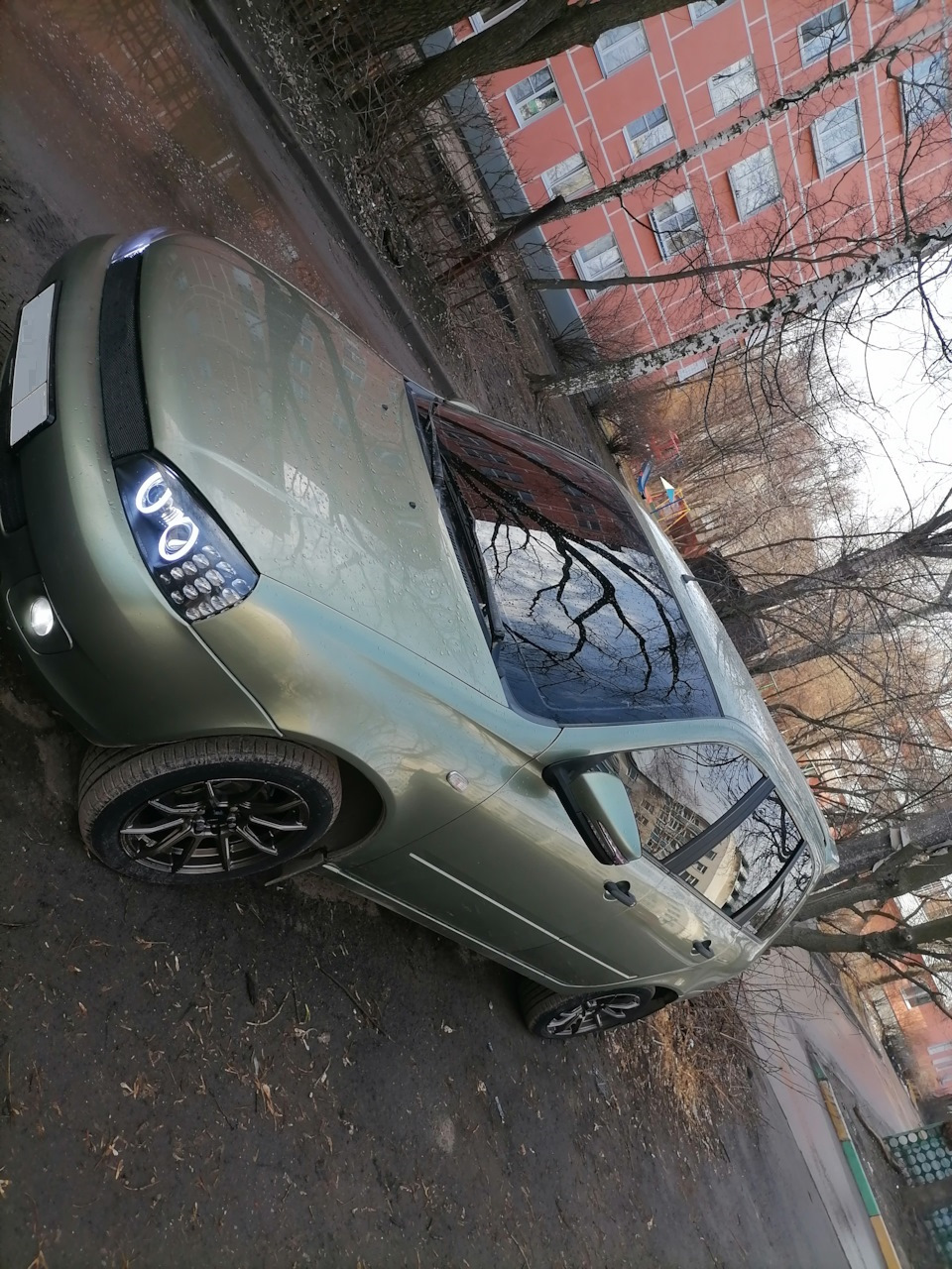 Shogun S10 на калину R15 — Lada Калина универсал, 1,6 л, 2011 года ...