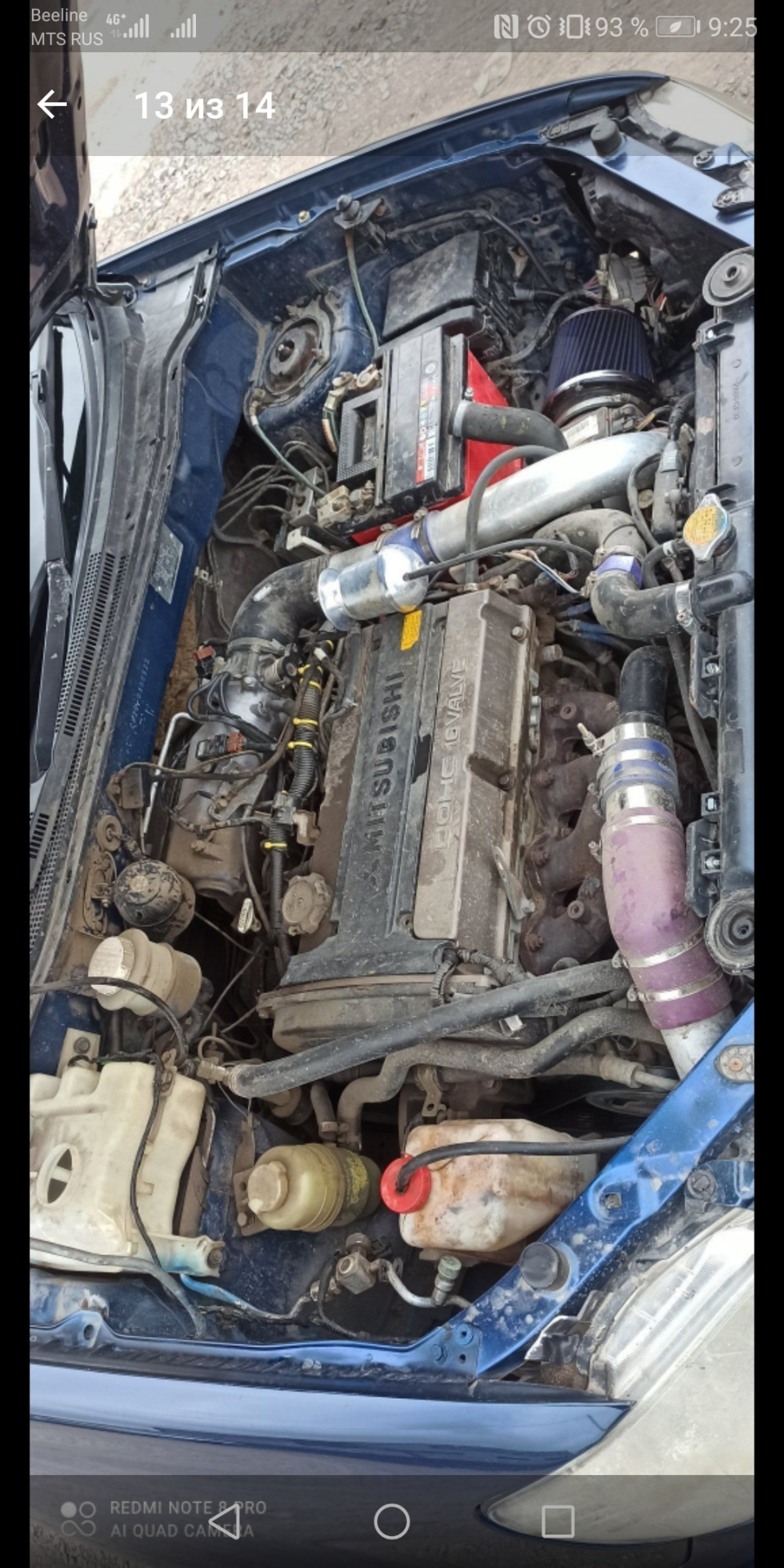 Тюнингшмунинг пушкагонка — Mitsubishi Airtrek Turbo