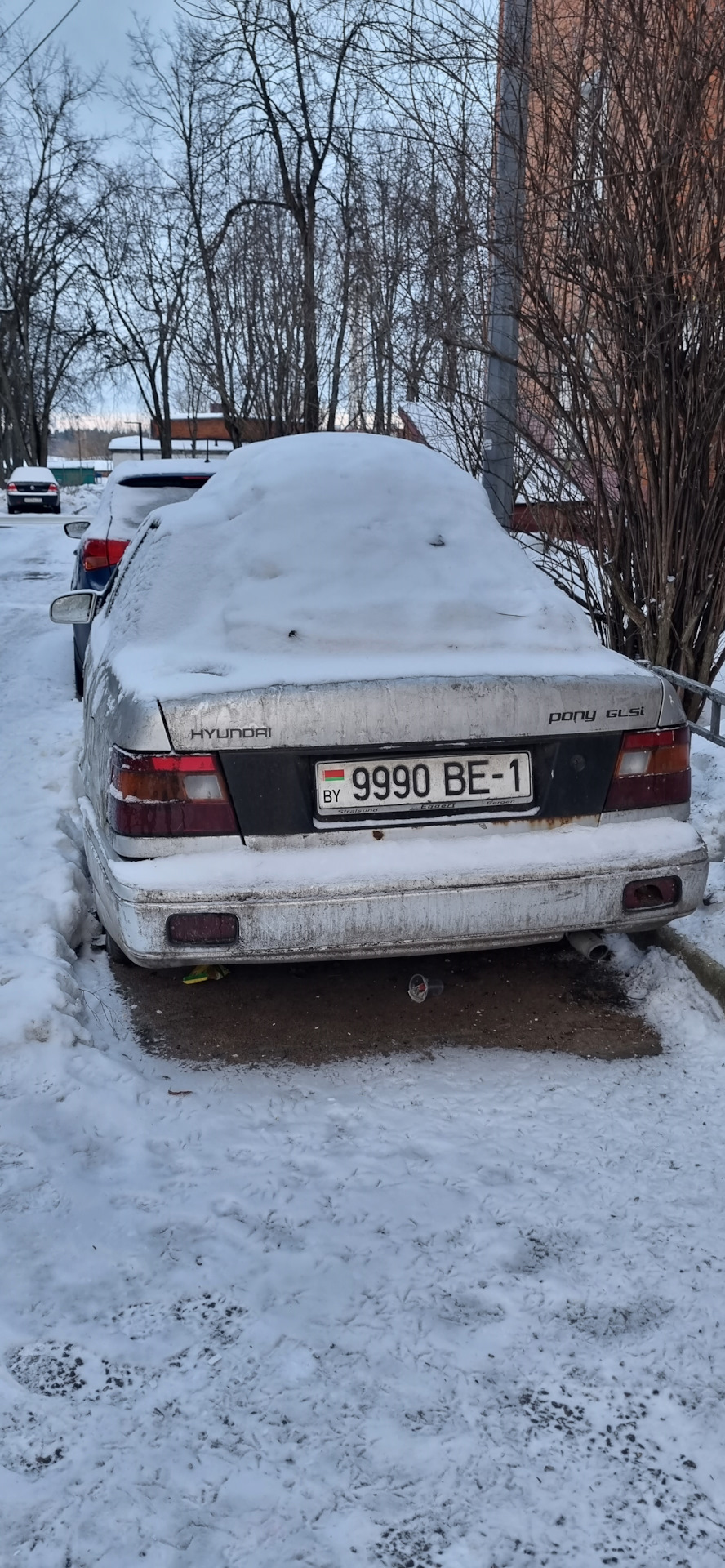 🚗 Брошенный пони Hyundai Pony GLSi — Сообщество «Брошенные Машины» на  DRIVE2