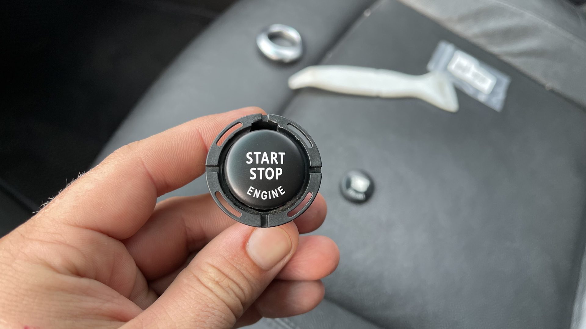 Кнопка start stop салон w222