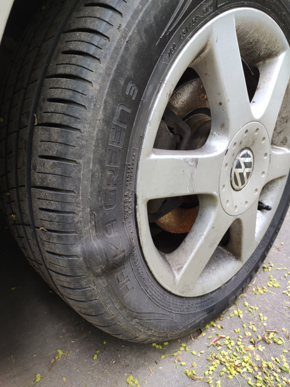 Nokian Hakka Green 3 и 2 — Volkswagen Passat B5, 1,6 л, 1999 года ...