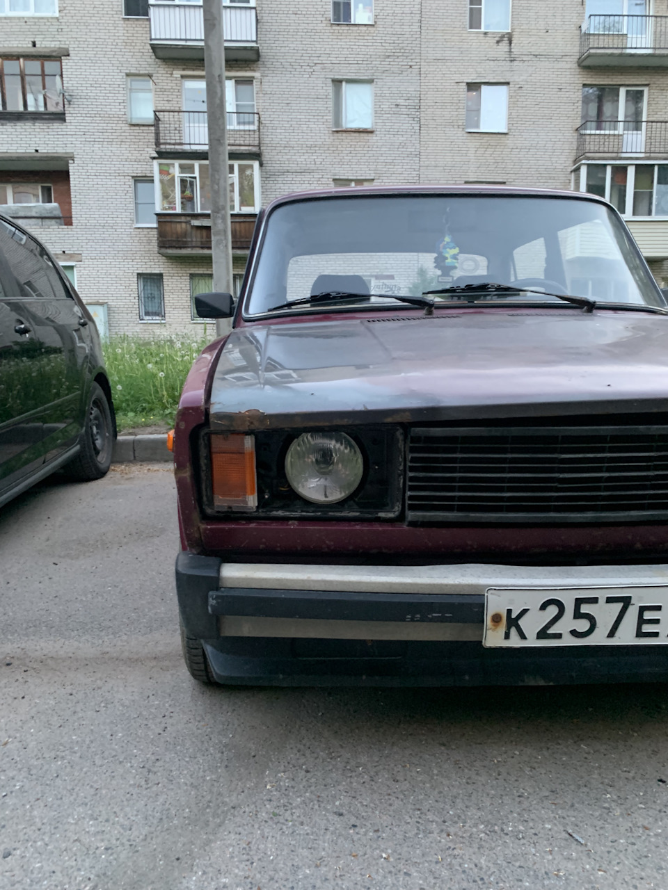 Оптика 2106 в корпусе фары от 2107 — Lada 21053, 1,8 л, 2004 года ...