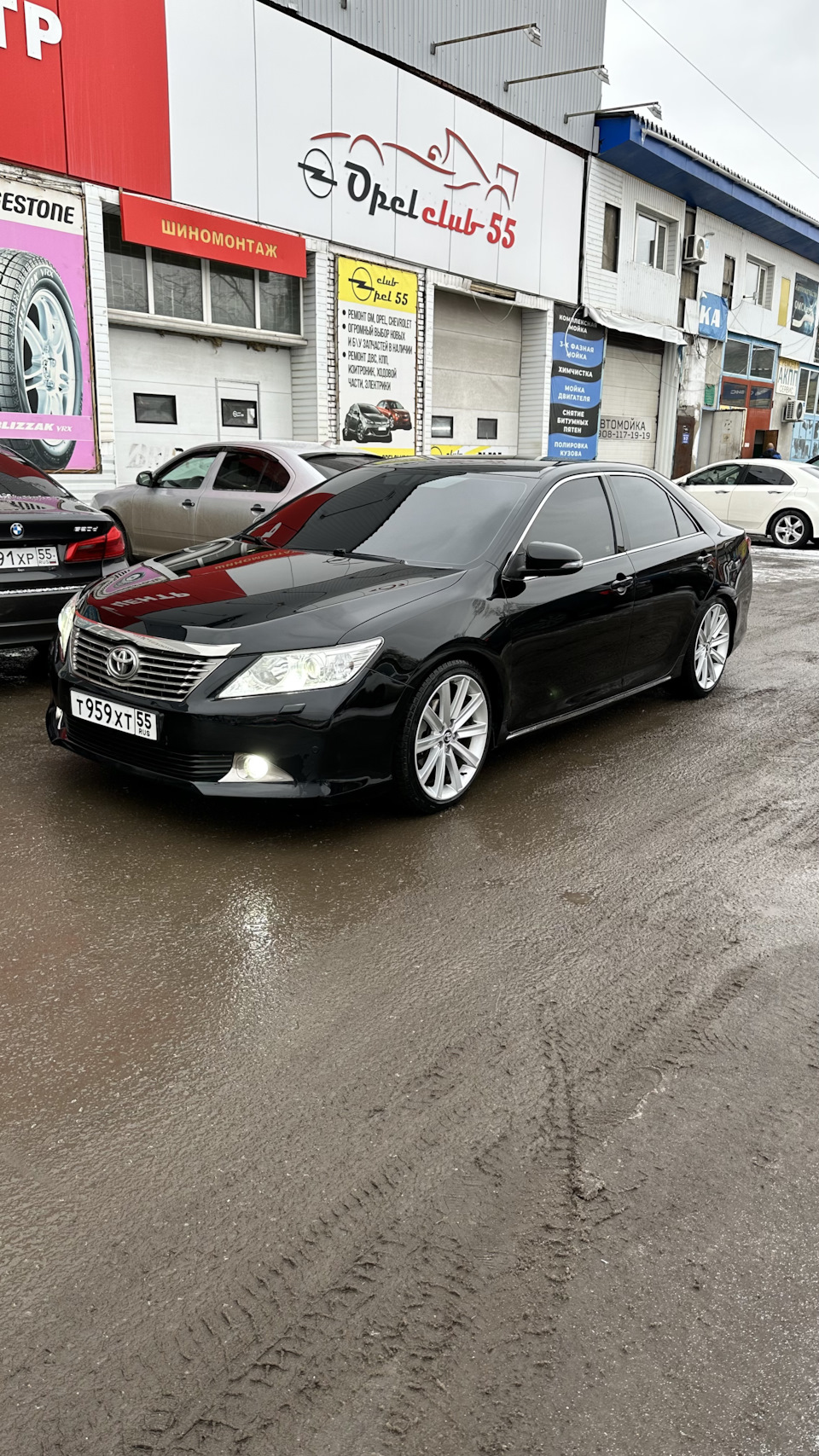 Занижение -50, -70 — Toyota Camry (XV50), 2,5 л, 2013 года | стайлинг |  DRIVE2