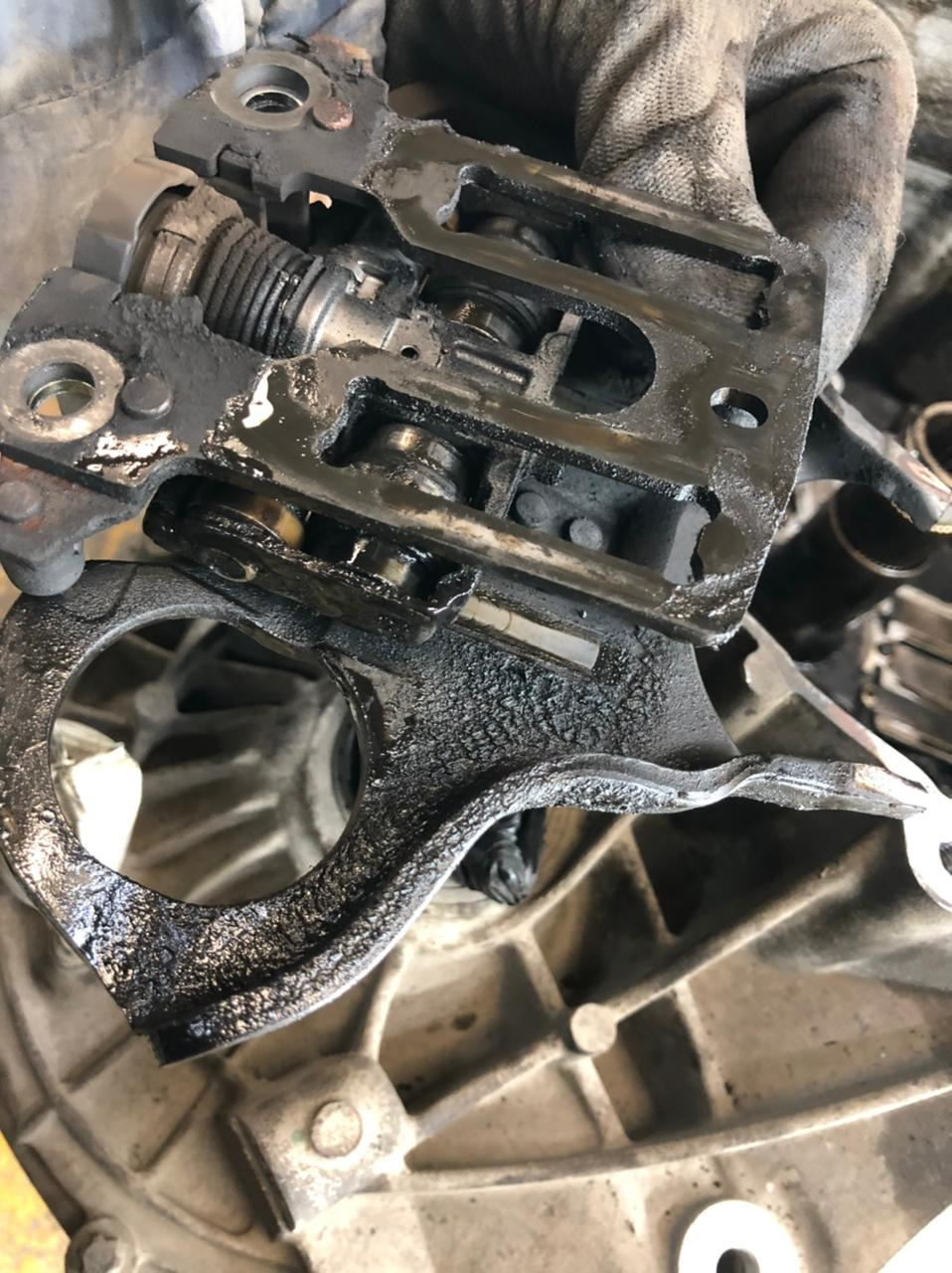 Замена сальника первичного вала, и заднего сальника коленвала — Ford ...