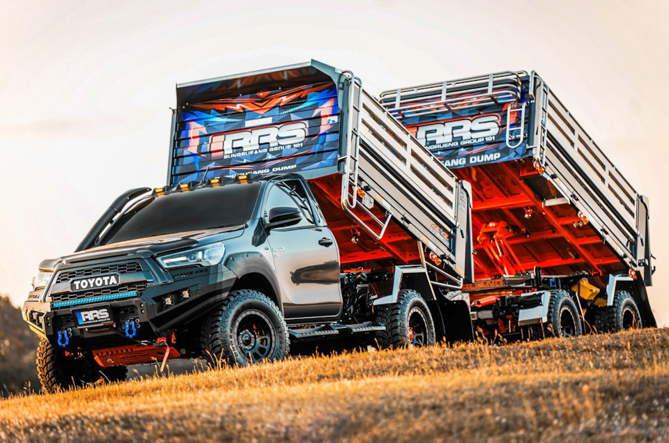 Тайский пикап-грузовик — тюнинг спецтехники — DRIVE2