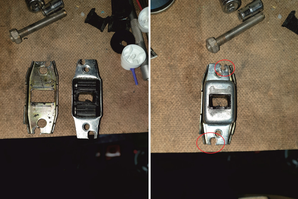 Ну и наконец достав и промыв ограничитель приступаем к его разбору, на наших машинах корпус ограничителя держится на точеной сварке по этому нужно высверлить сварку как на фото и тогда можно будет разобрать корпус. — Toyota Ipsum (10)