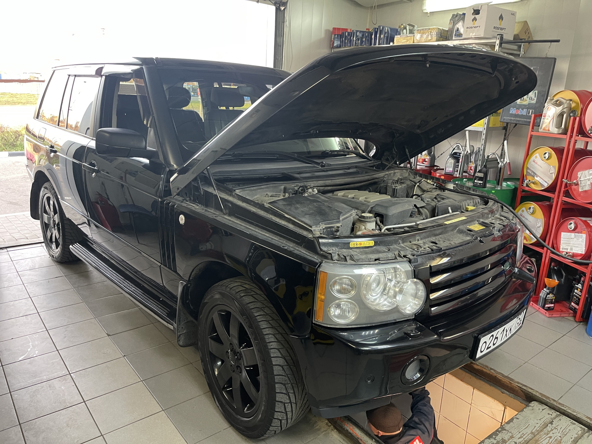 Первое то — Land Rover Range Rover (3G), 4,4 л, 2006 года | плановое ТО ...
