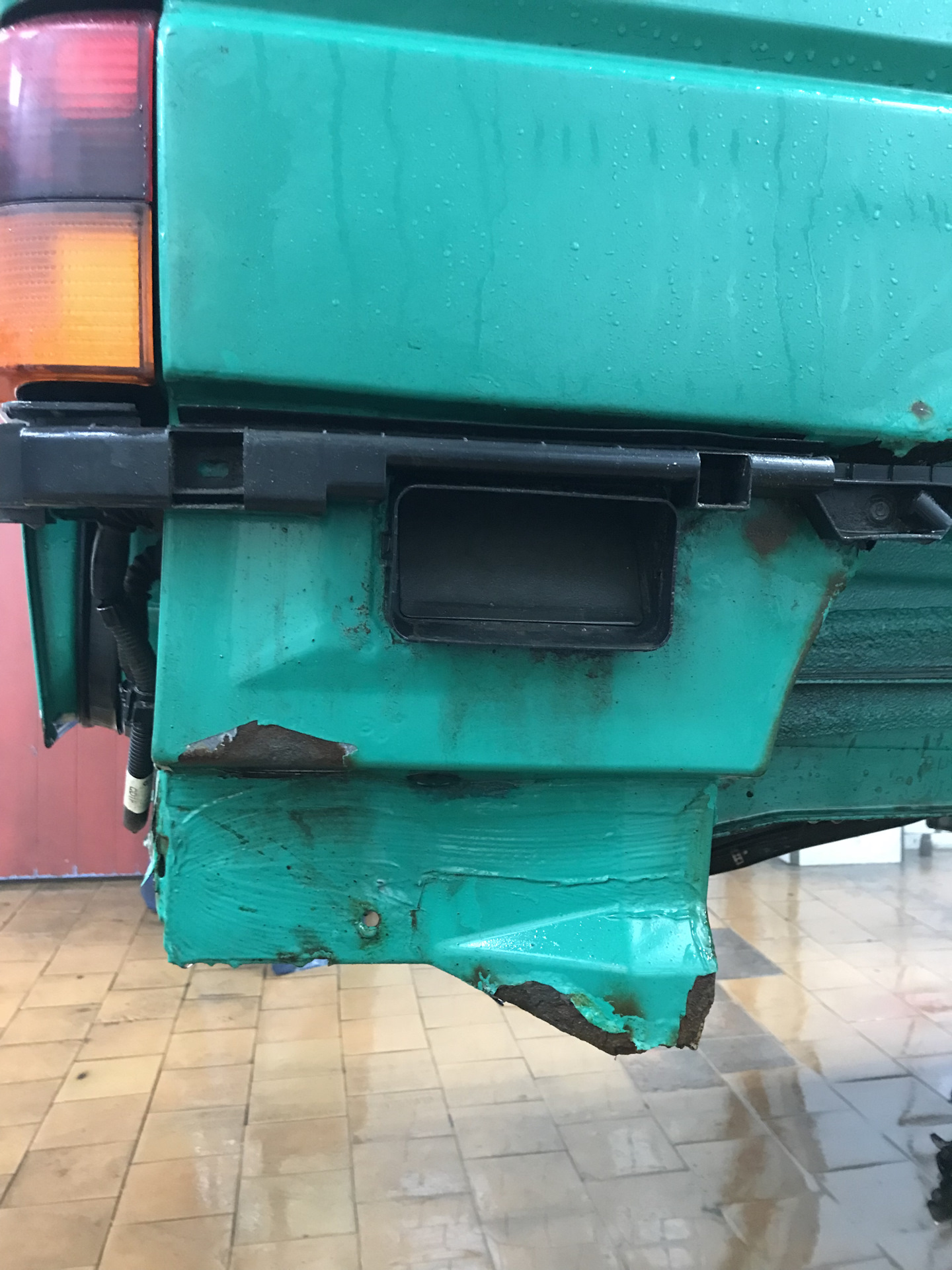 Направляющая заднего бампера — DRIVE2