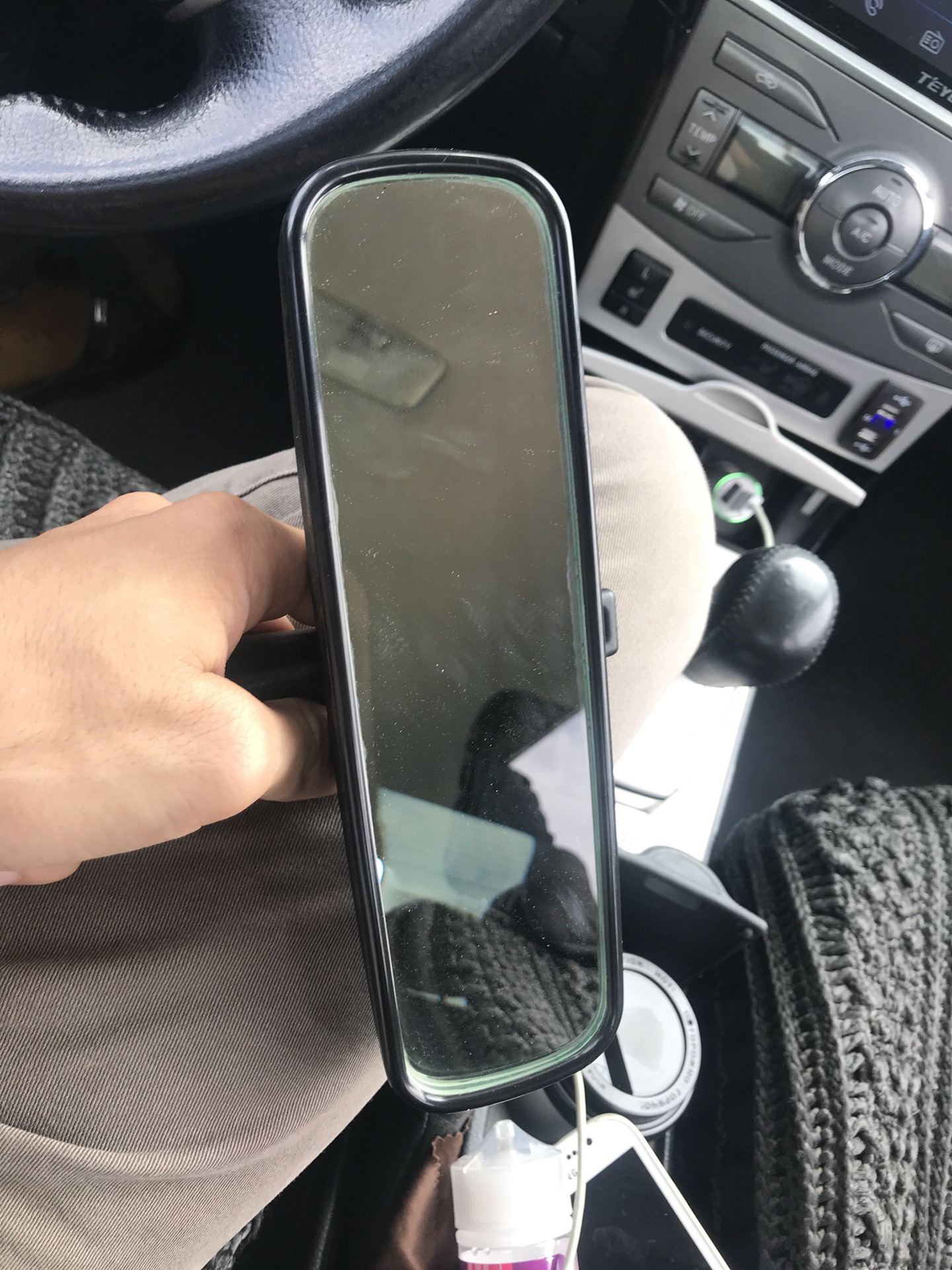 Зеркало заднего вида с автозатемнением от Camry v55 - Toyota Corolla (140/150), 