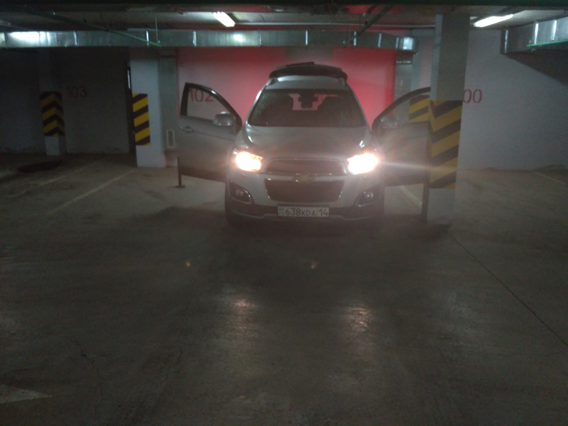 Замена ламп: LED ДХО+габариты, накаливания в линзах — Chevrolet Captiva ...