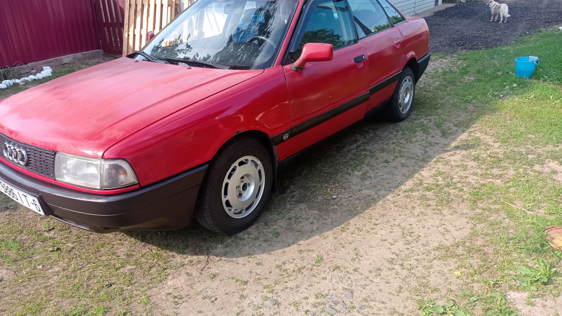 Audi 80 (B3) 1.8 бензиновый 1991 | Red apple на DRIVE2