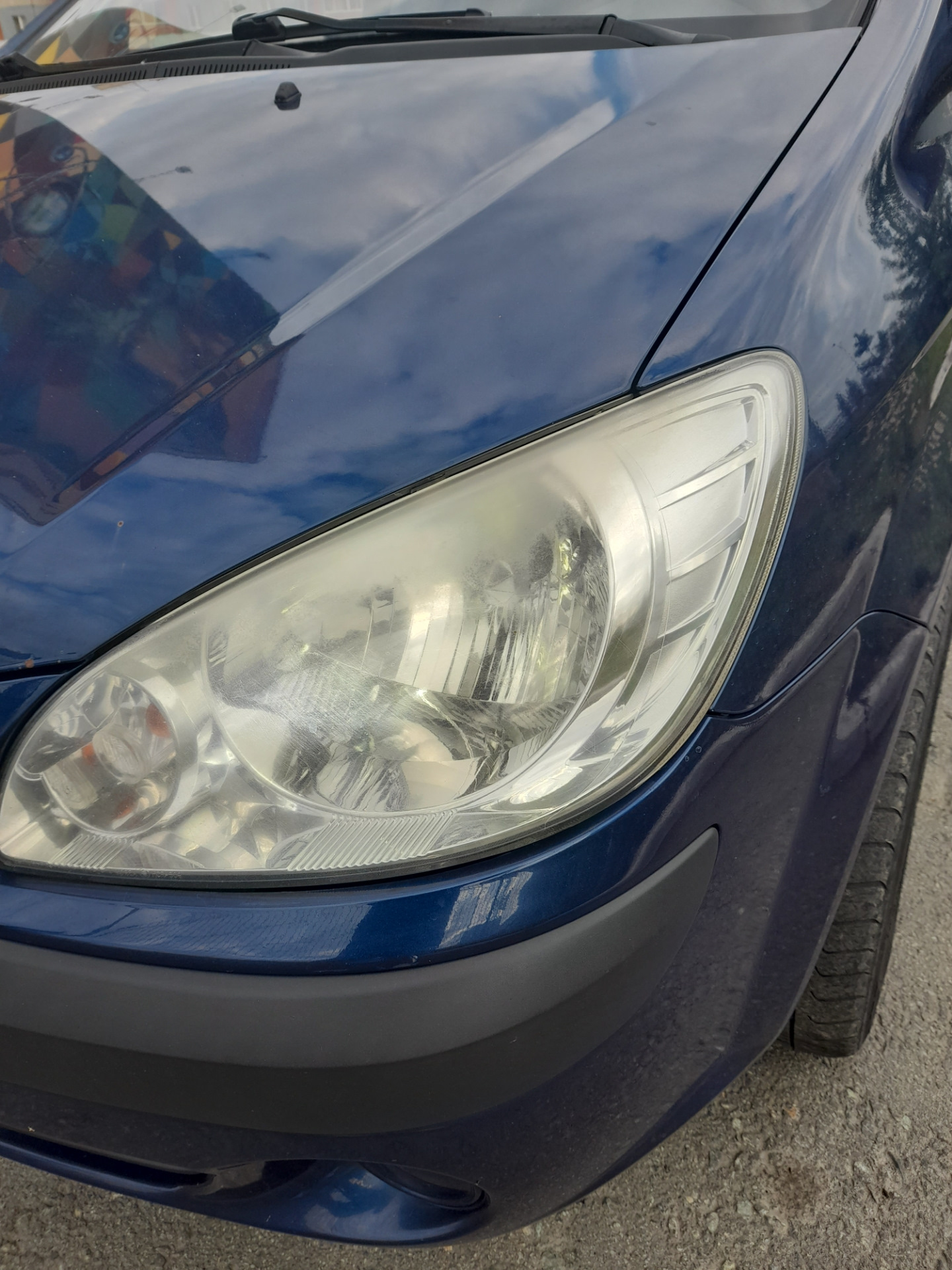 Мутные фары — Hyundai Getz, 1,4 л, 2008 года | стайлинг | DRIVE2