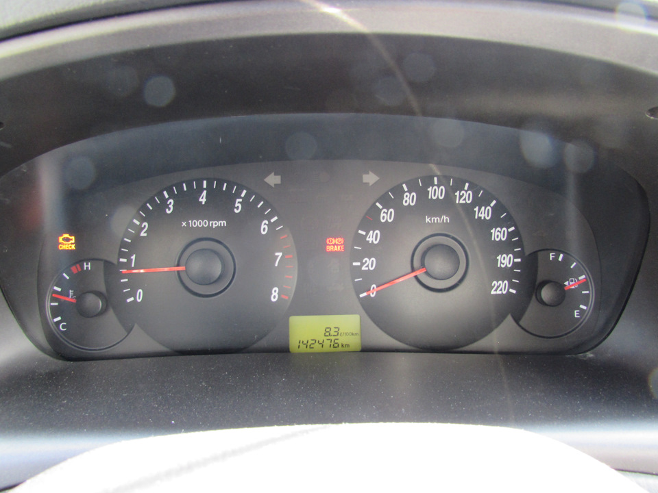 Cкромный зимний расход топлива — Hyundai Elantra (3G), 1,6 л, 2010 года ...