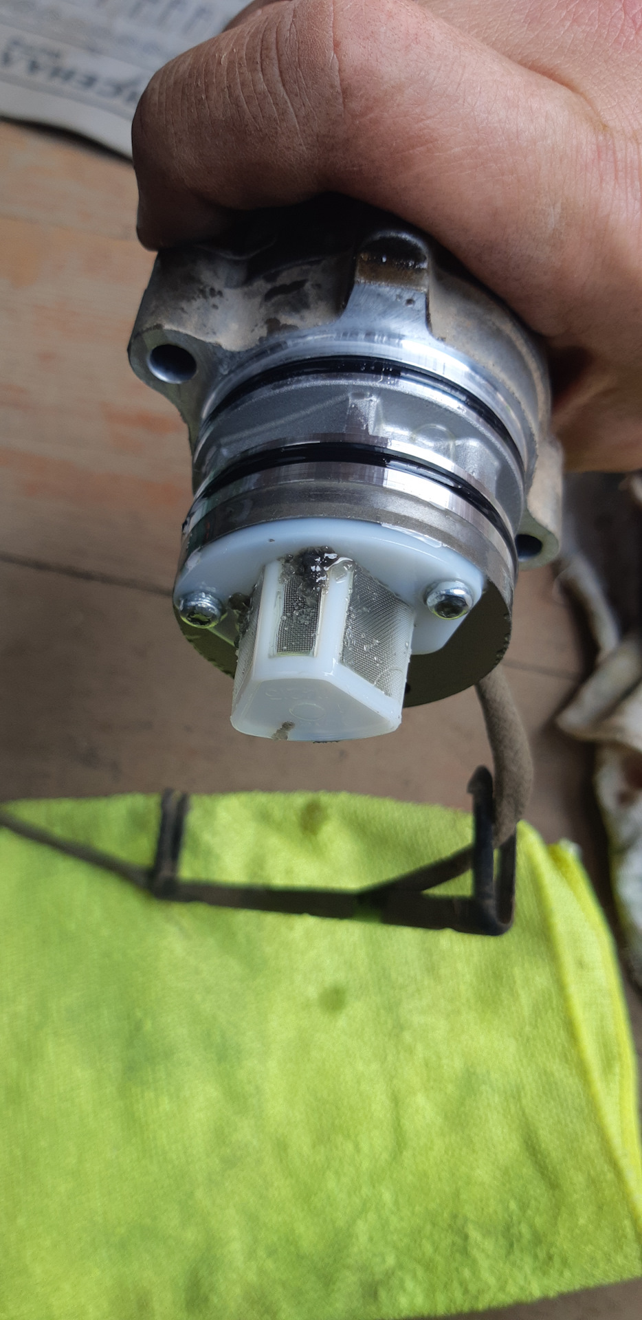 Смена масла в муфте Haldex 5 — Volkswagen Tiguan (1G), 2 л, 2014 года ...