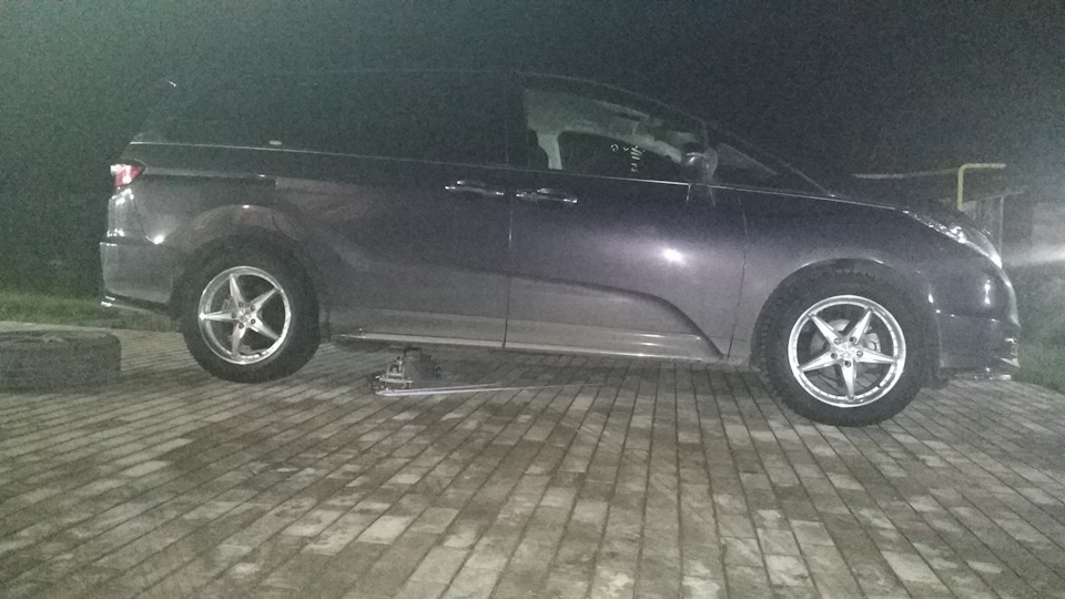 Зимняя резина, увеличиваем клиренс — Honda Odyssey (5G), 2,4 л, 2018 ...