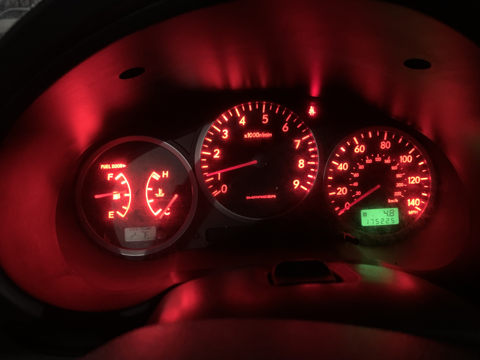 Отчет о проделанной работе — Subaru Impreza (GD/GG), 2 л, 2004 года ...