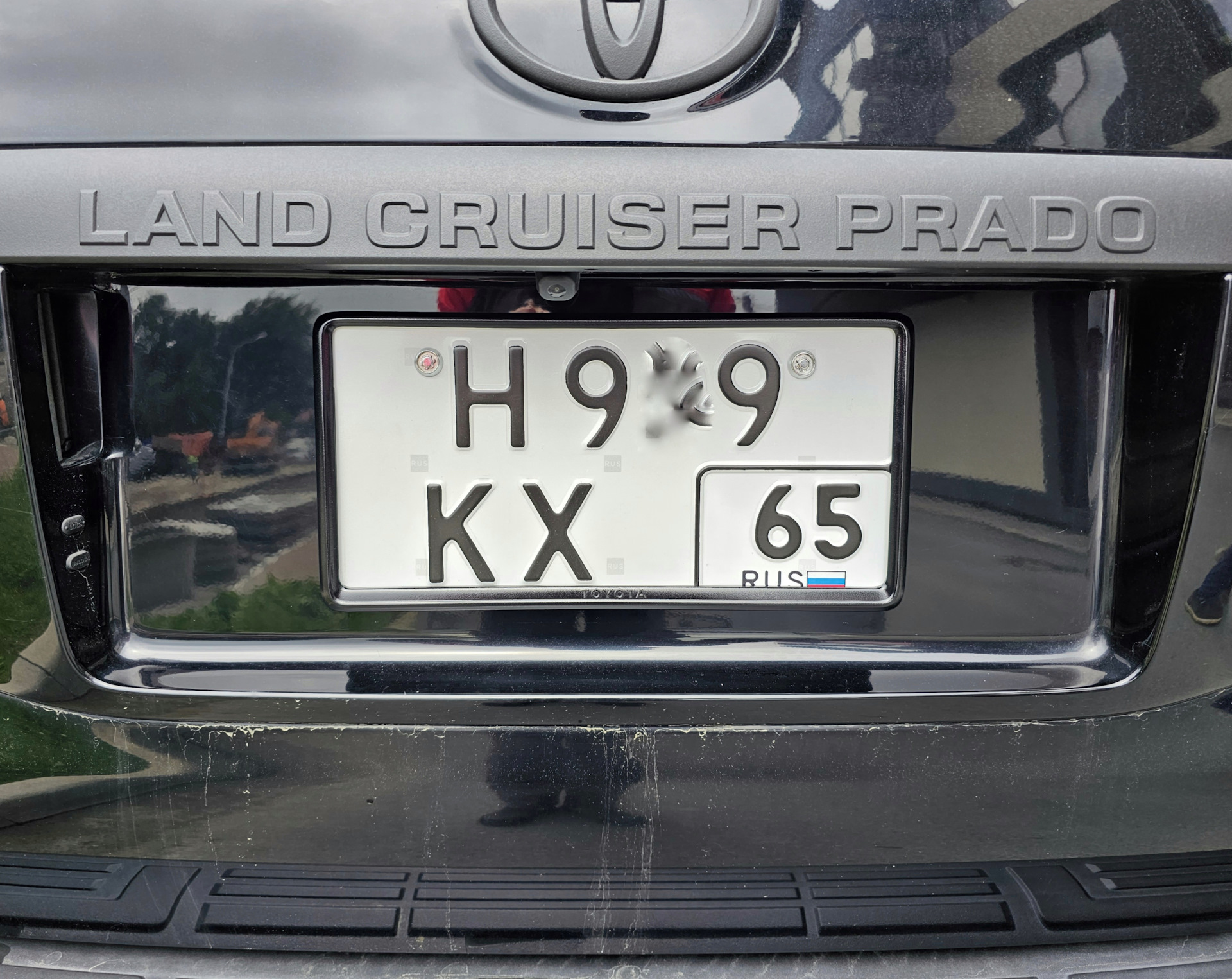 Японские номерные рамки + номера. — Toyota Land Cruiser Prado 150 ...