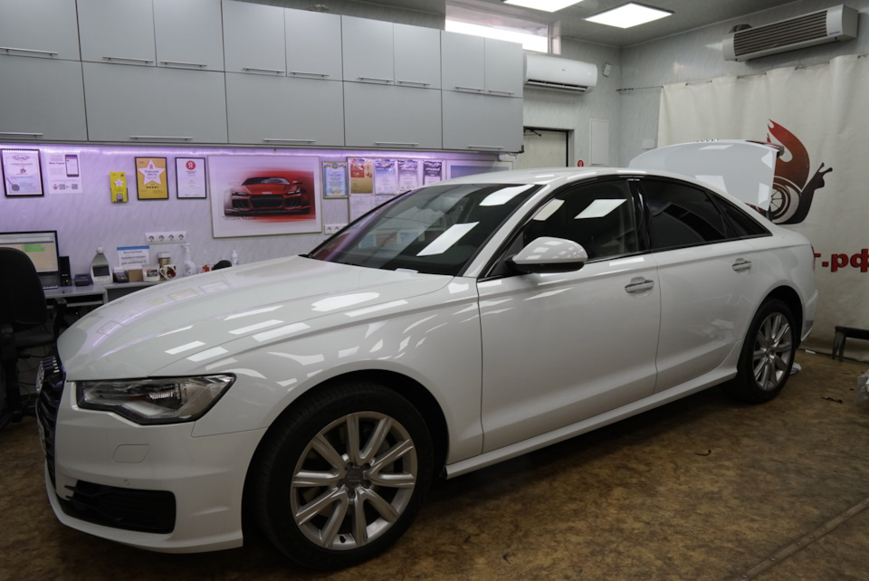 Установка электропривода багажника на Audi A6. — Europe-Car на DRIVE2