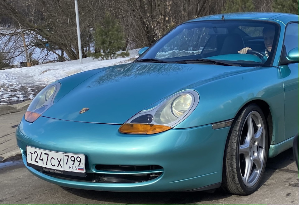 Угадайте кого я сегодня выгулял? :) — Porsche 911 (996), 3,4 л, 1999 ...