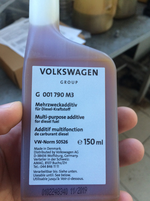 Original VOLKSWAGEN Kraftstoffadditive - G 001 790 M3