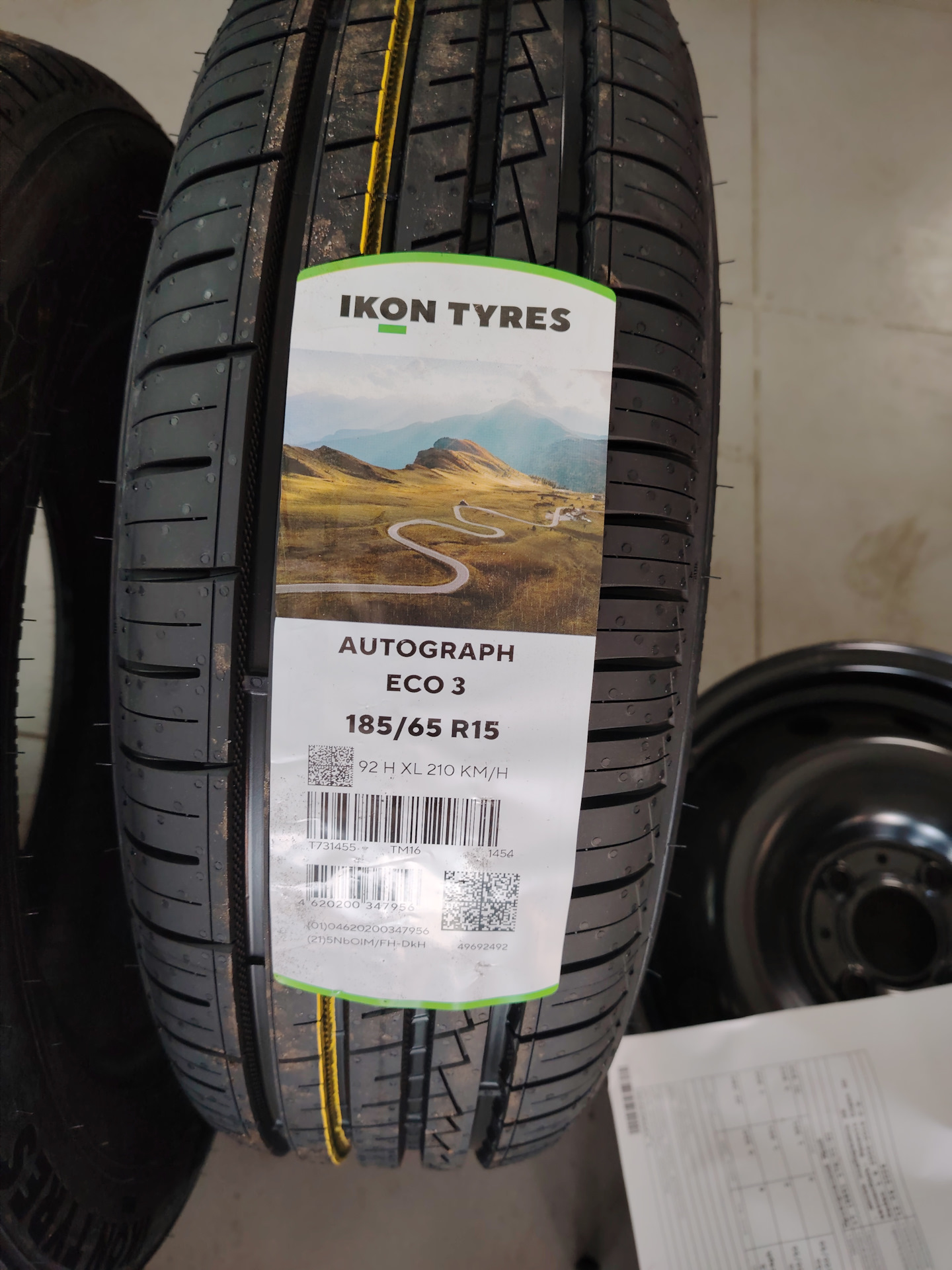 Ikon tyres autograph 195 65 r15