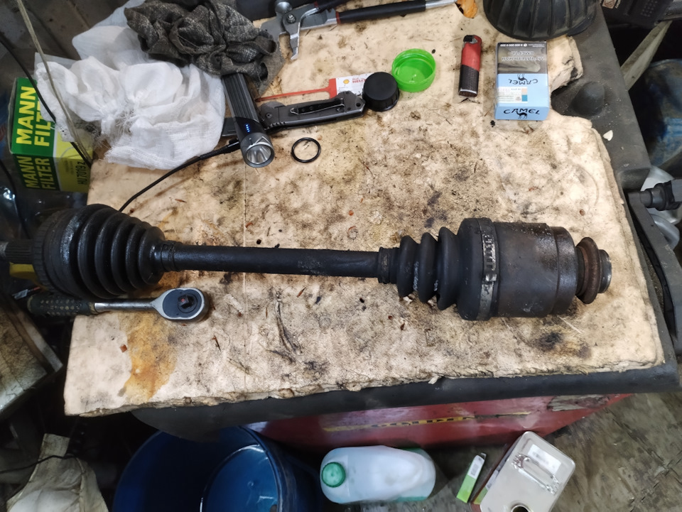 Замена полуоси и шруса (обновлено🤬🤬🤬) ) — Honda HR-V (1G), 1,6 л, 1999 ...