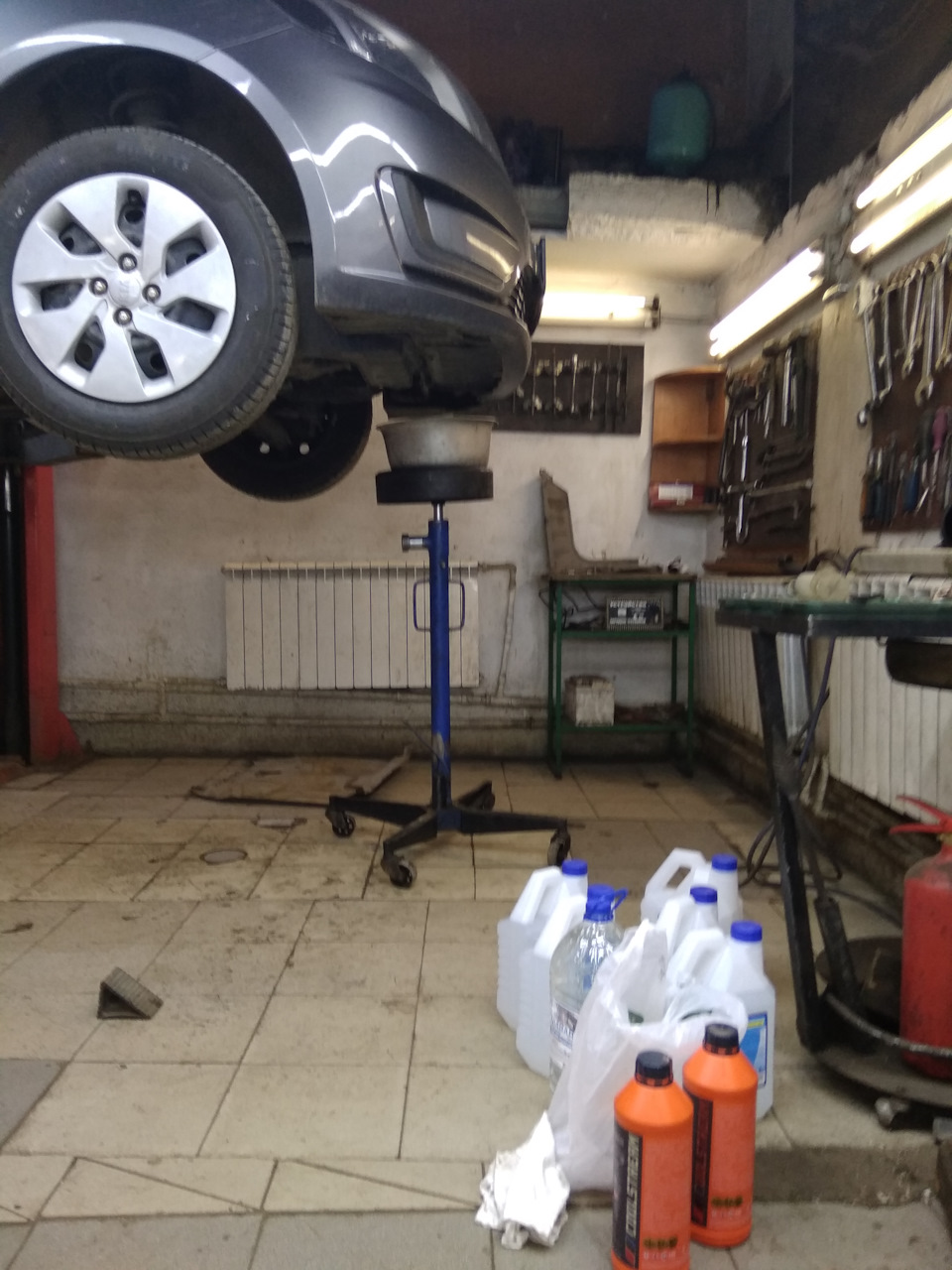 Замена антифриза на концентрат CoolStream A-110 с промывкой — KIA Rio ...