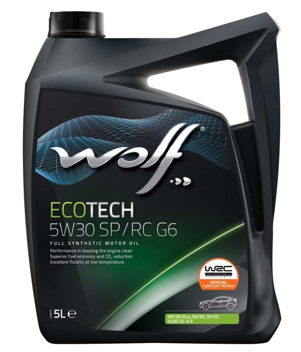 5️⃣8️⃣//Масло Wolf Eco Tech 5W30 SR/RC G6 — Mazda CX-7, 2,3 л, 2011 года |  наблюдение | DRIVE2