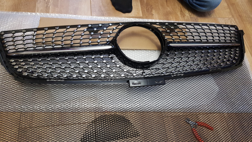 W166 ML350 решетка Diamond — DRIVE2