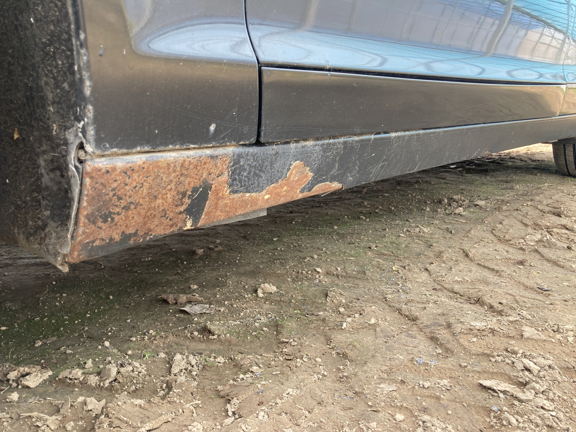 Пороги — Audi A6 (C6), 2 л, 2004 года | кузовной ремонт | DRIVE2