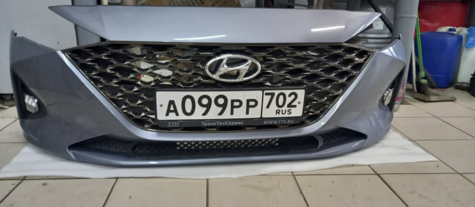 ДХО — Hyundai Solaris (2G), 1,6 л, 2020 года | стайлинг | DRIVE2